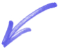 left curved arrow